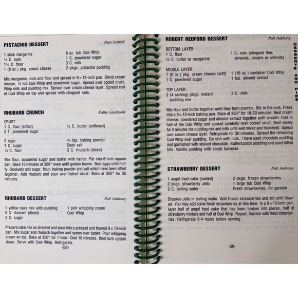 VTG 2004 Cooking With Grace Lutheran Church Becker Minnesota MN Cookbook Spiral - Picture 7 of 16